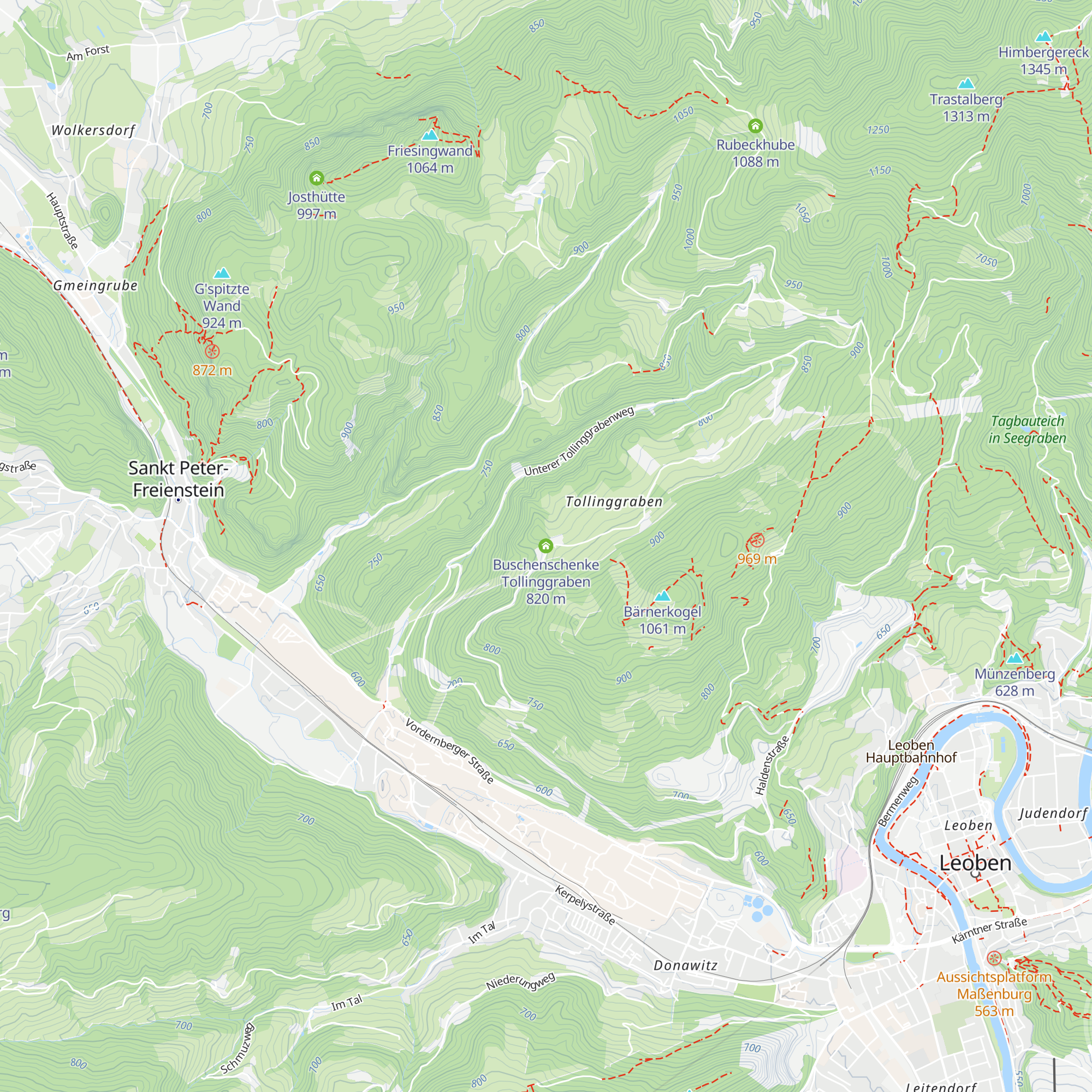 Buschenschenke Tollinggraben map
