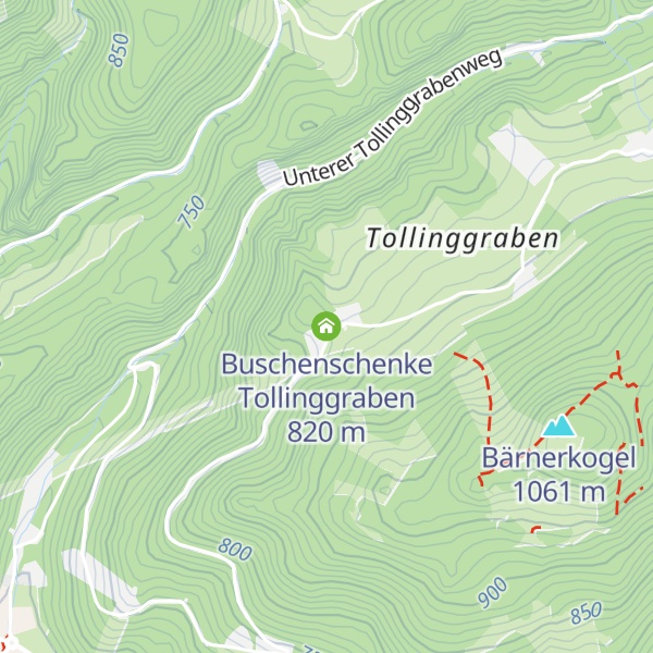 Map of Buschenschenke Tollinggraben
