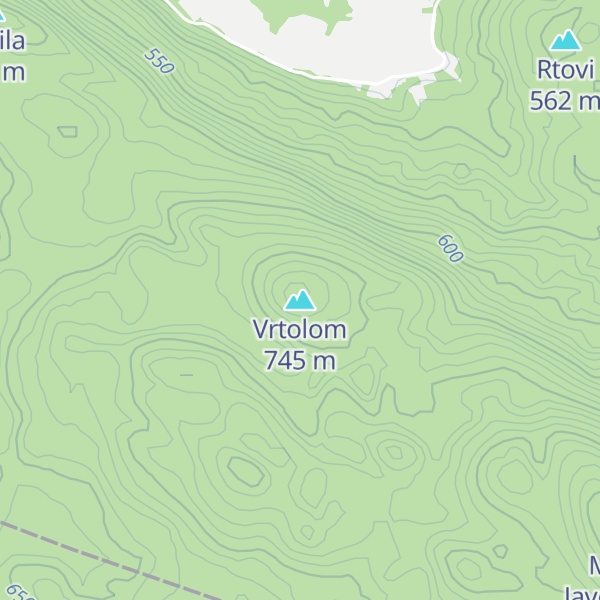 Map of Vrtolom