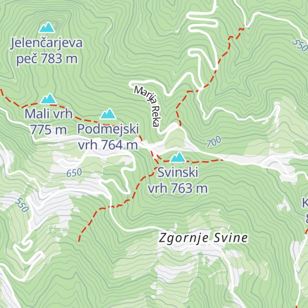 Map of Lovski dom