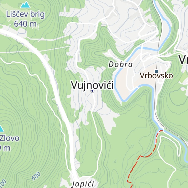 Map of Kamačnik