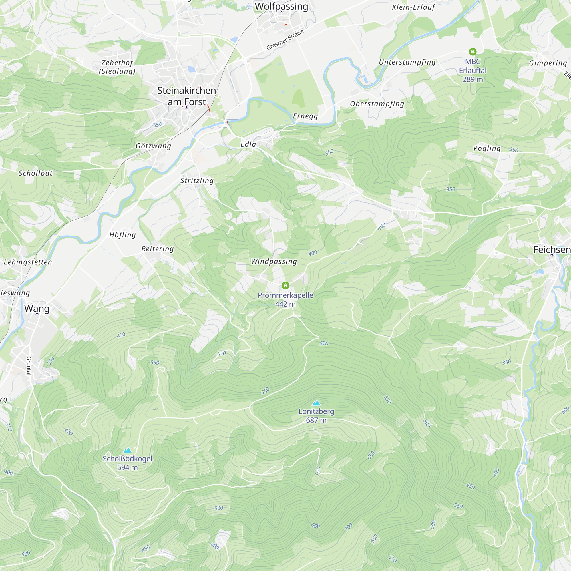 Prömmerkapelle map