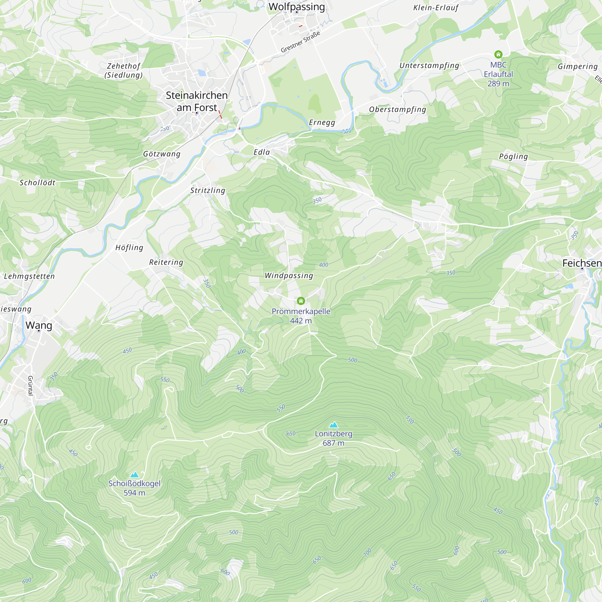 Prömmerkapelle map