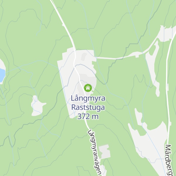 Map of Långmyra Raststuga