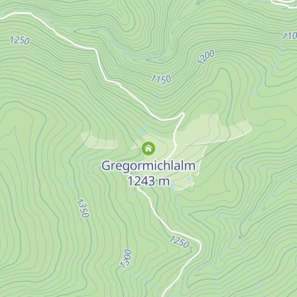 Map of Gregormichlalm