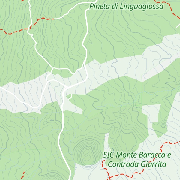 Map of Rifugio Forestale Casa dei Calabresi