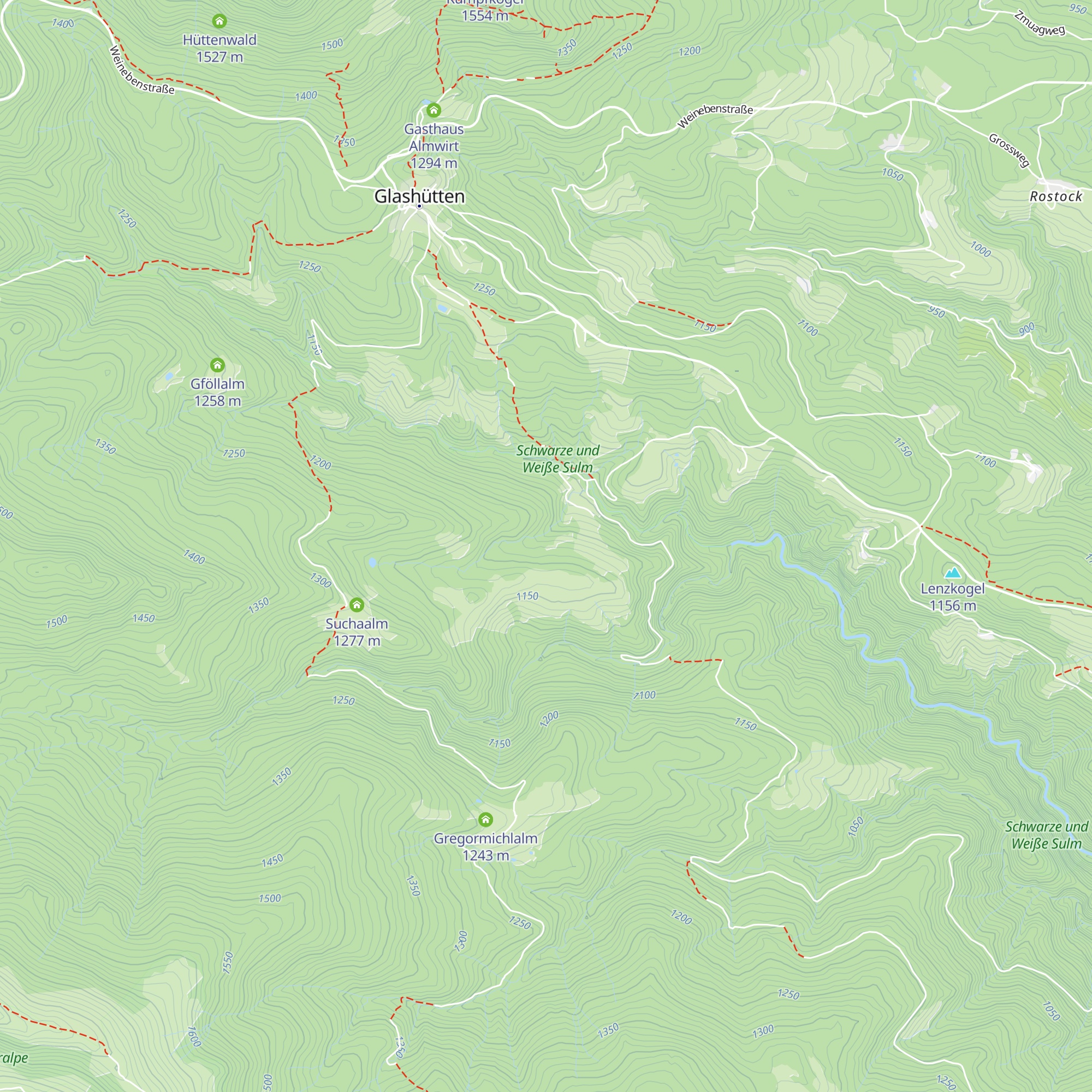 Simmerlhütte map