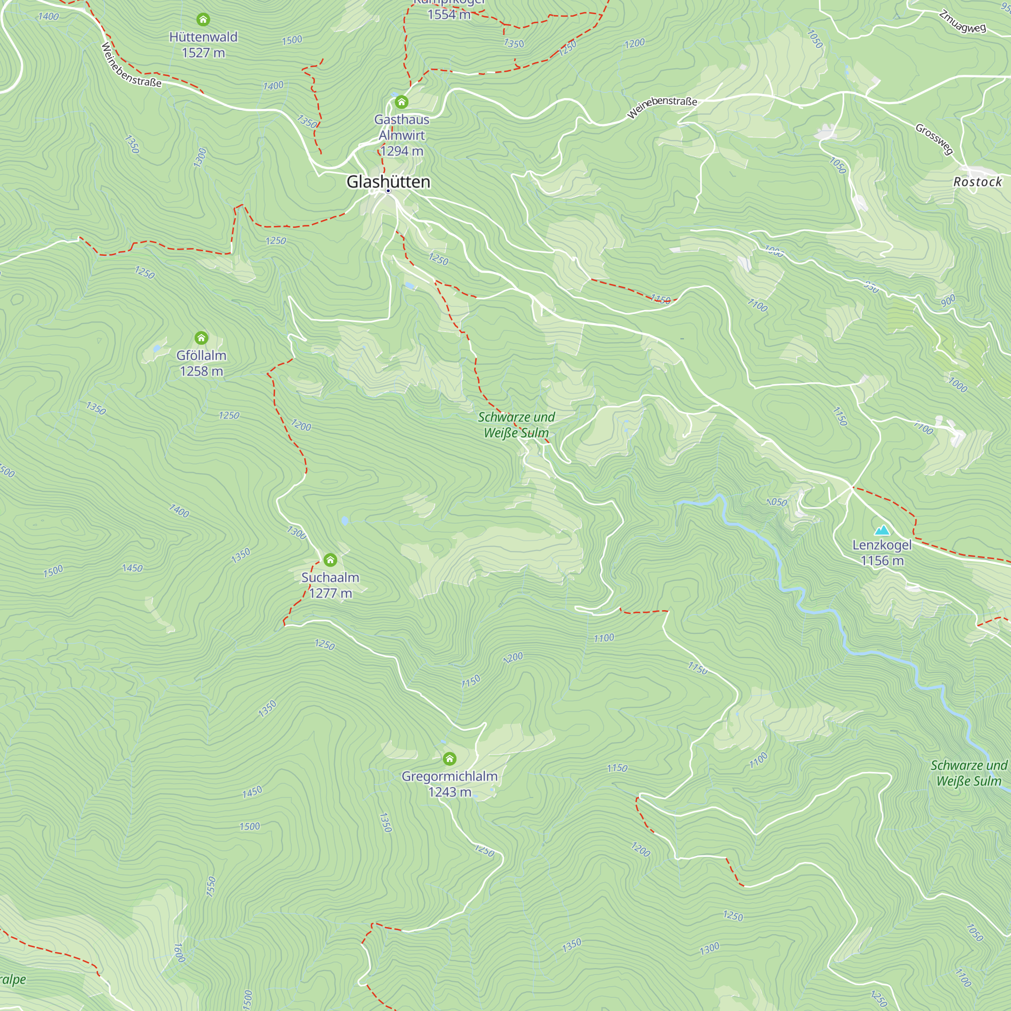 Simmerlhütte map