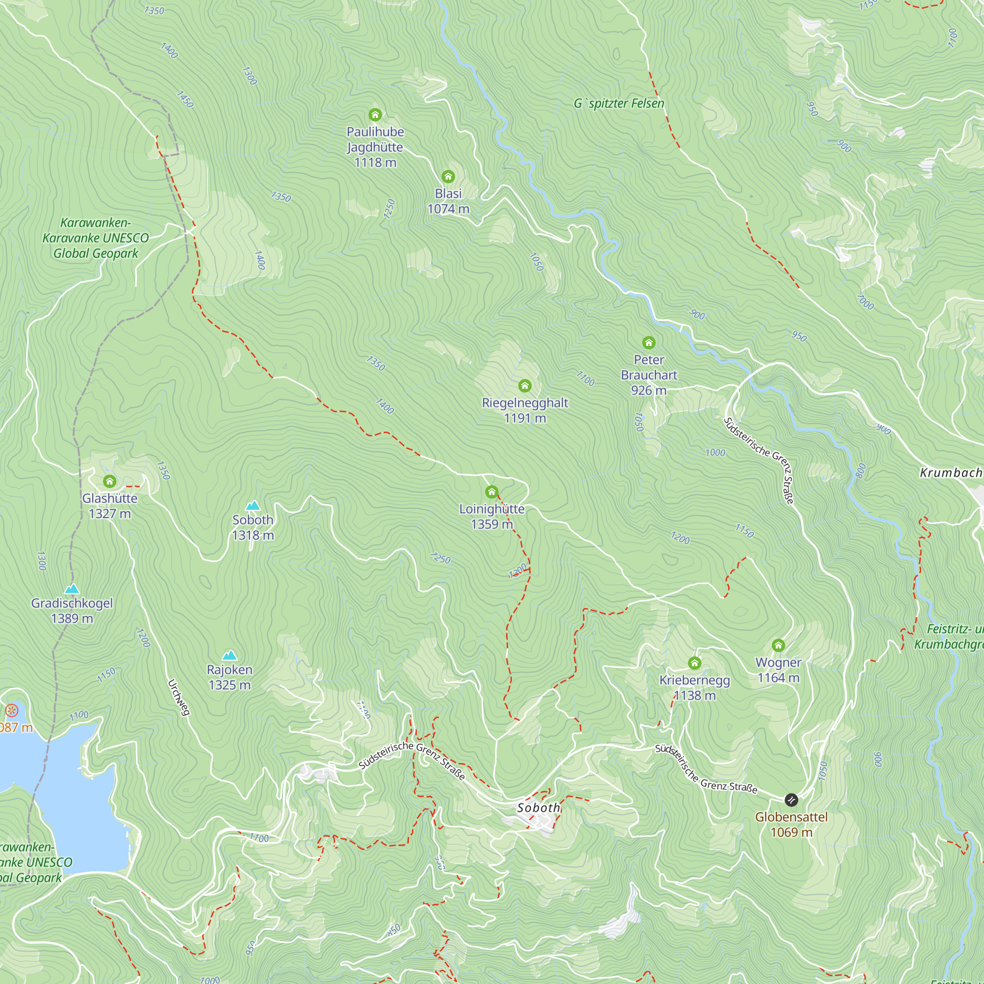 Loinighütte map