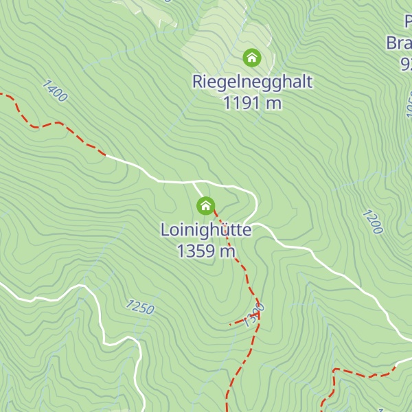 Map of Loinighütte