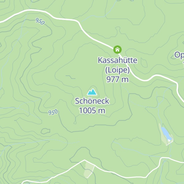 Map of Schöneck