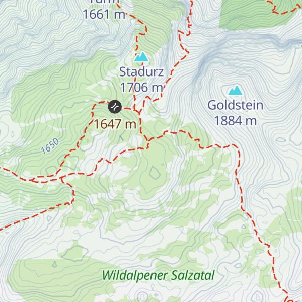 Map of Hochalm