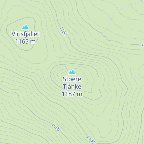 Map of Stoere Tjåhke