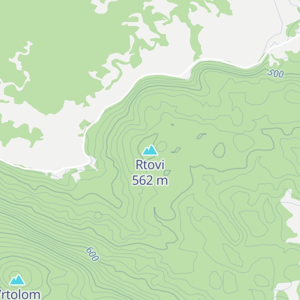 Map of Rtovi