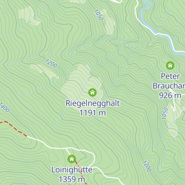 Map of Riegelnegghalt