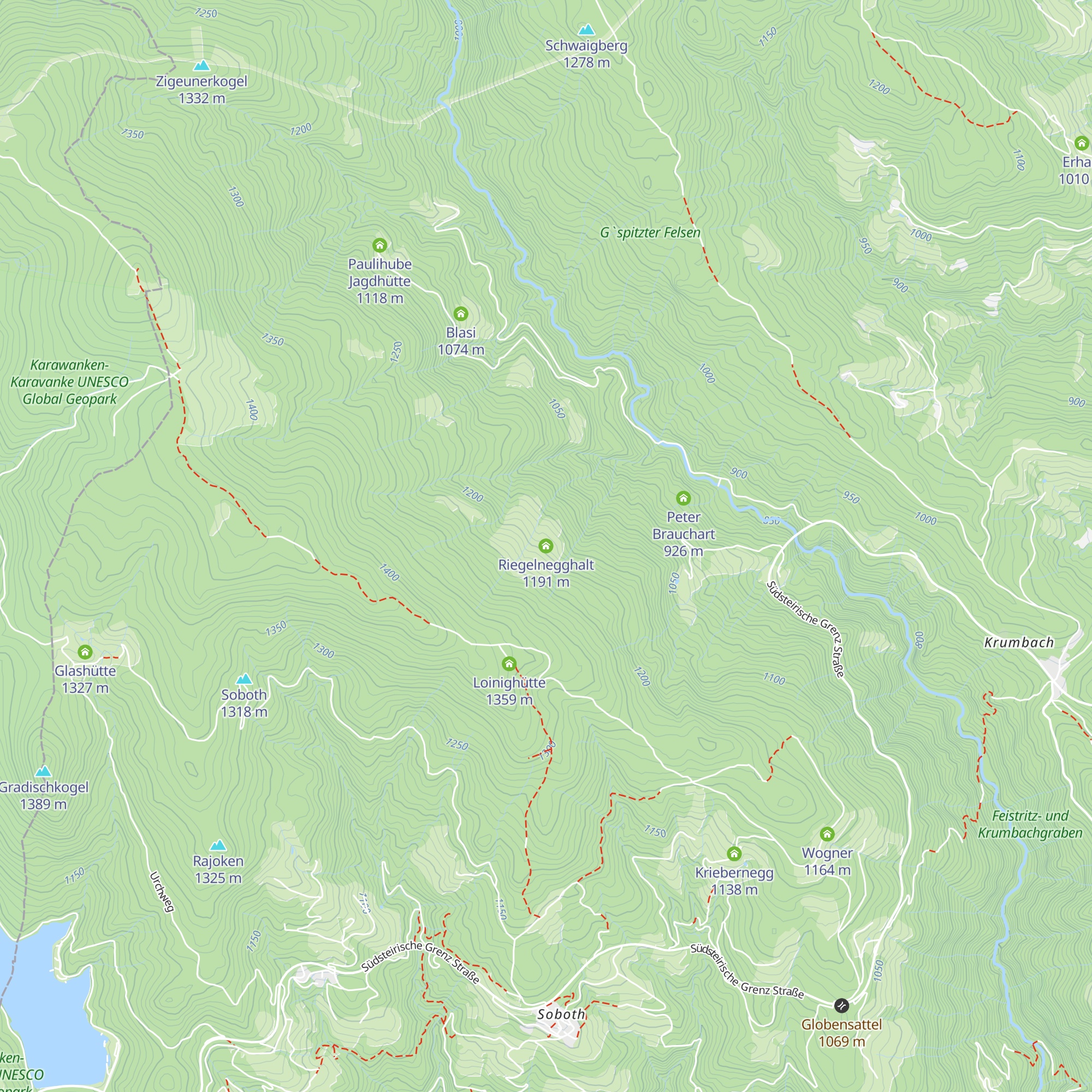 Riegelnegghalt map