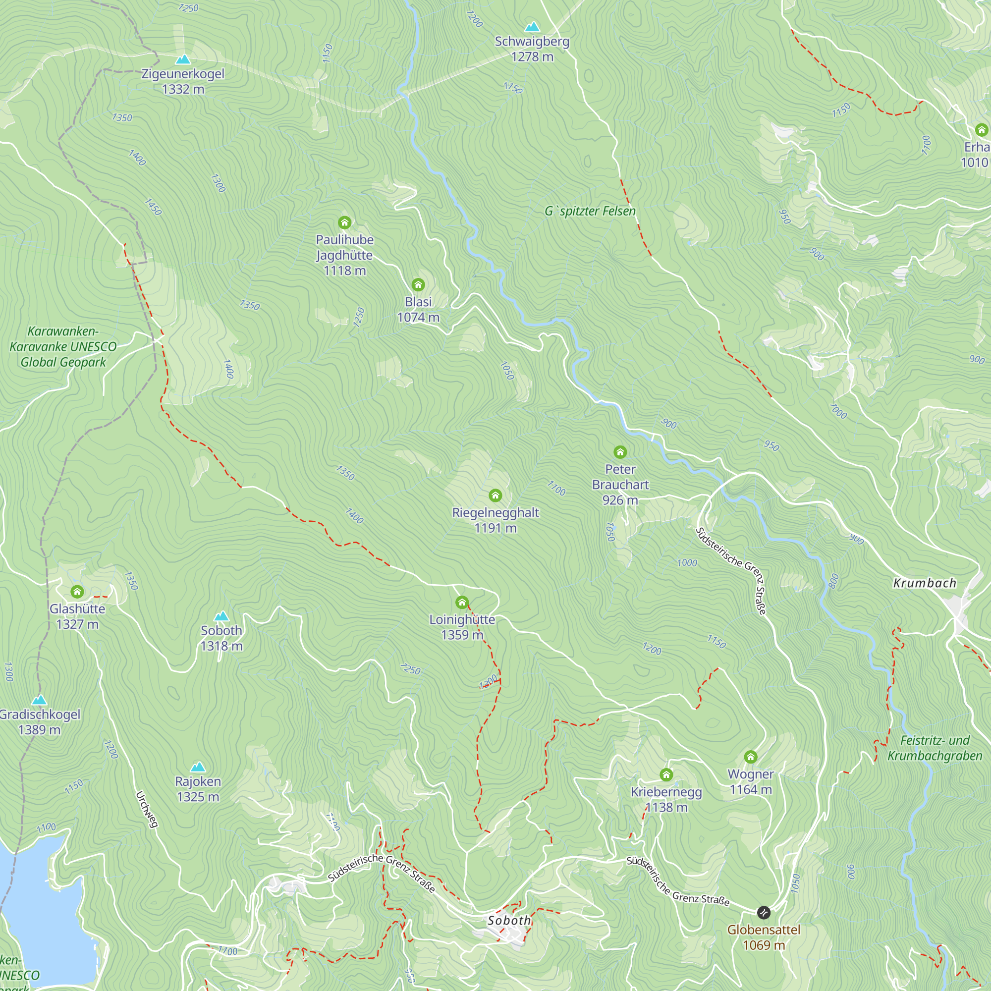 Riegelnegghalt map