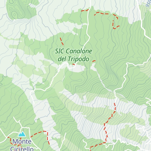Map of Contrada Piricoco