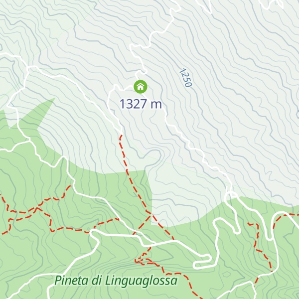 Map of Monte Corruccio