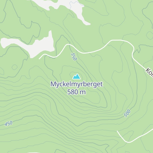 Map of Myckelmyrberget