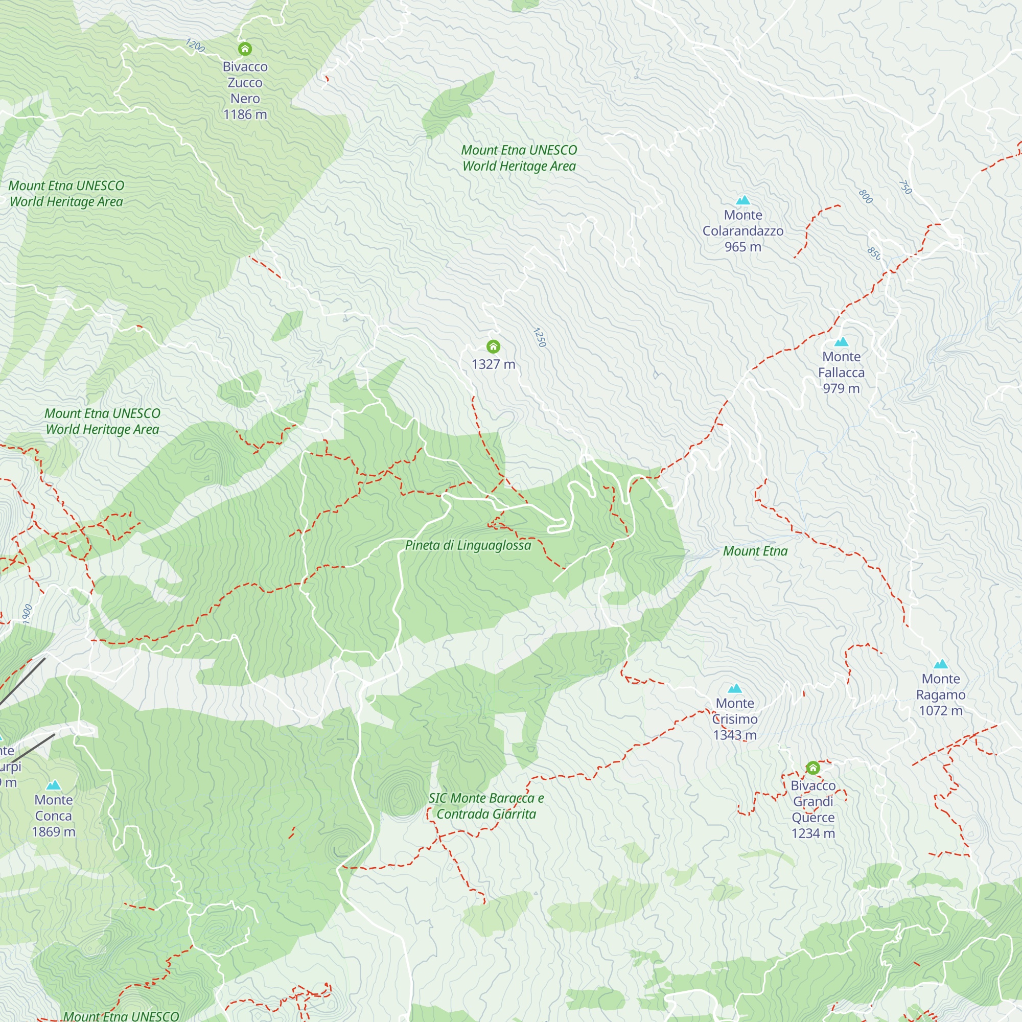Rifugio Ragabo map