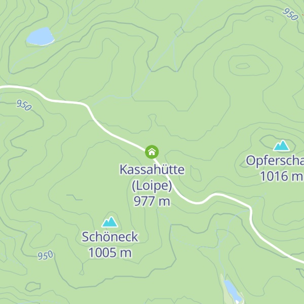 Map of Kassahütte (Loipe)