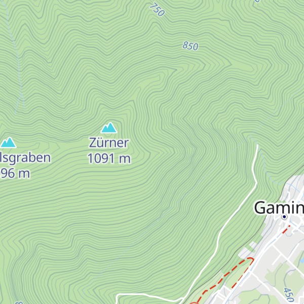 Map of Jagdhütte Plätzen