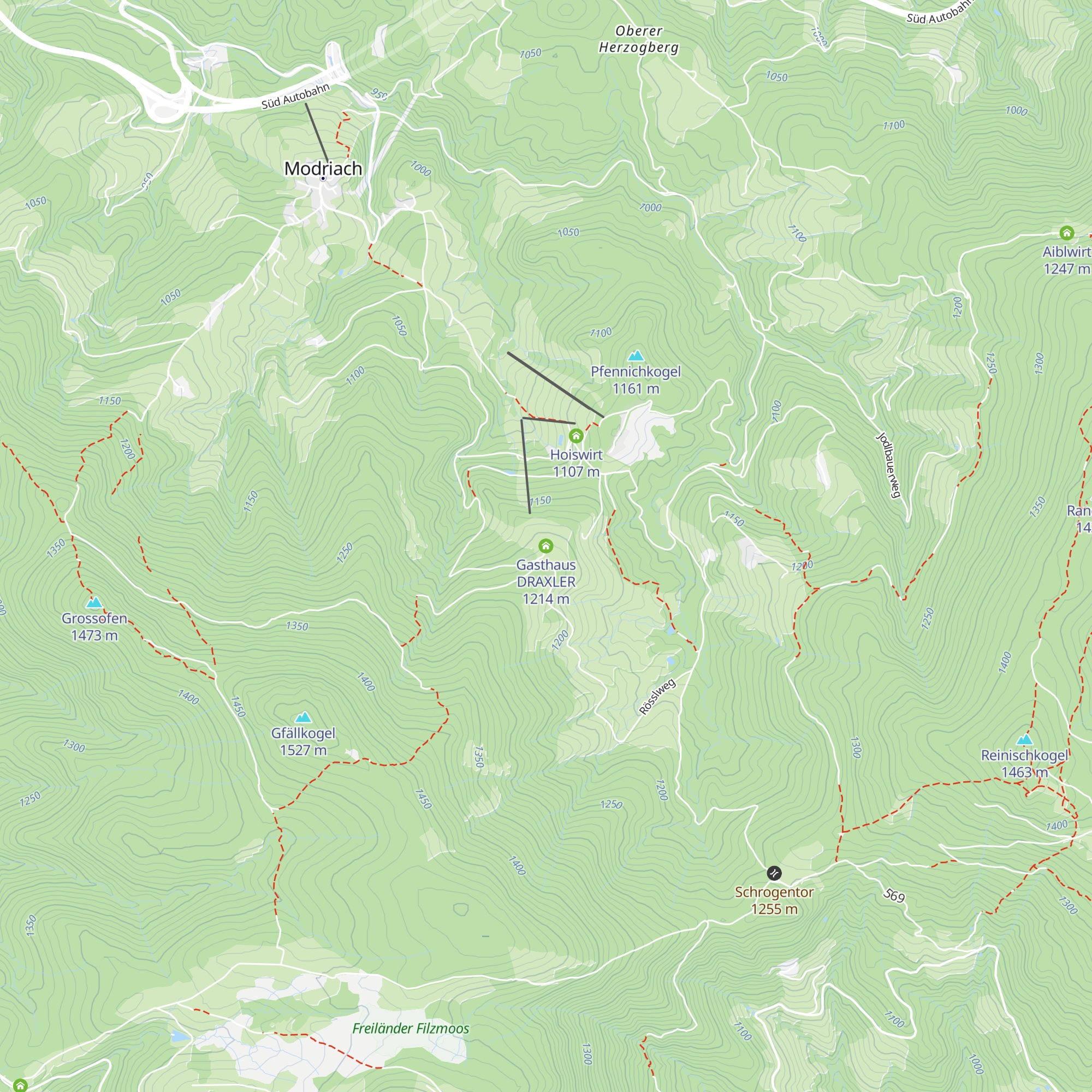 Gasthaus DRAXLER map
