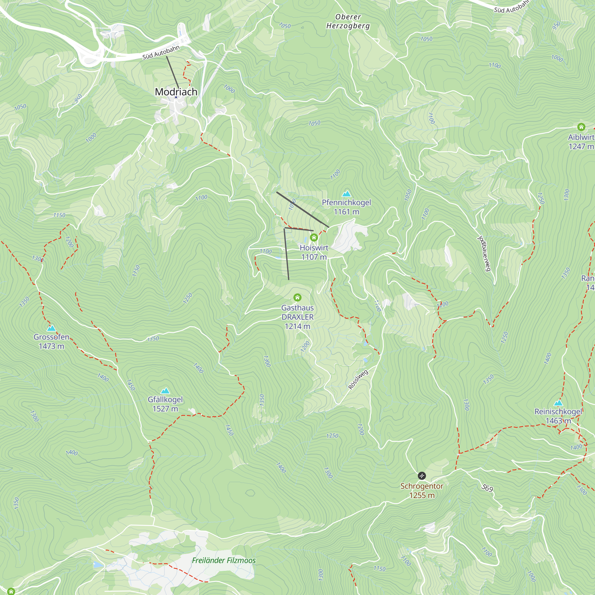 Gasthaus DRAXLER map