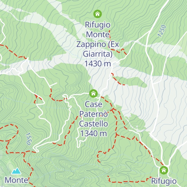 Map of Case Paternò Castello