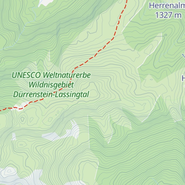 Map of Kleiner Dürrenstein