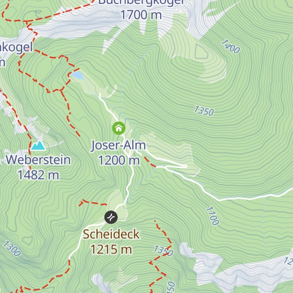 Map of Heinzleralm