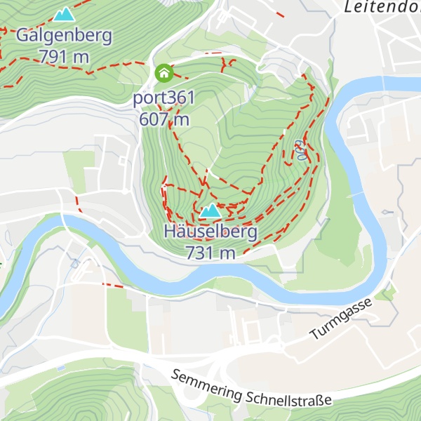 Map of Häuselberg