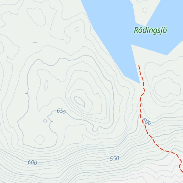 Map of Spanieberget