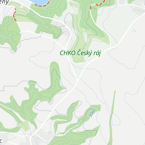 Map of Rozhledna Čížovka