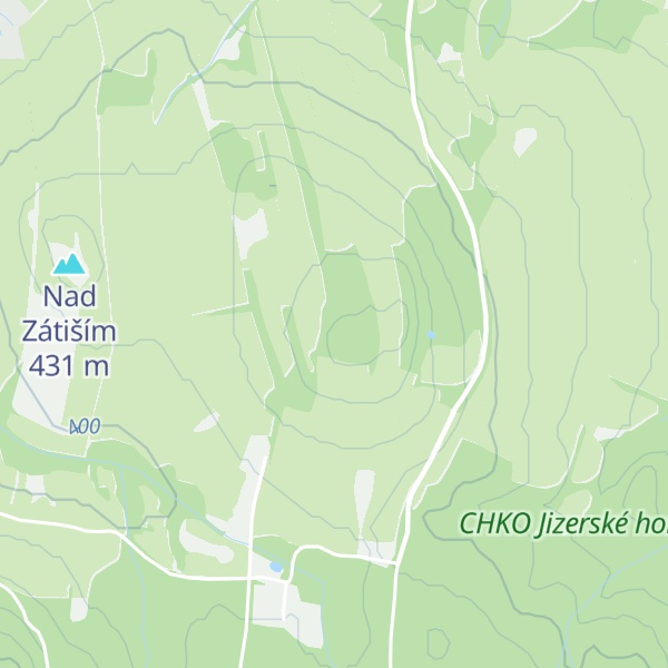 Map of Podlesí