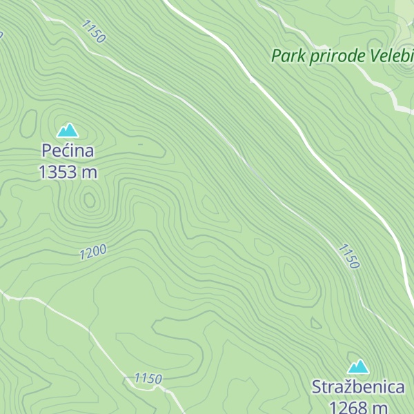 Map of Lesaljka