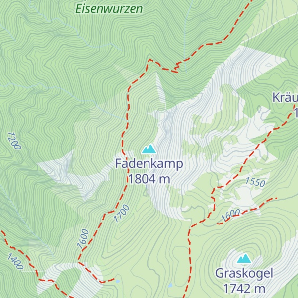 Map of Fadenkamp