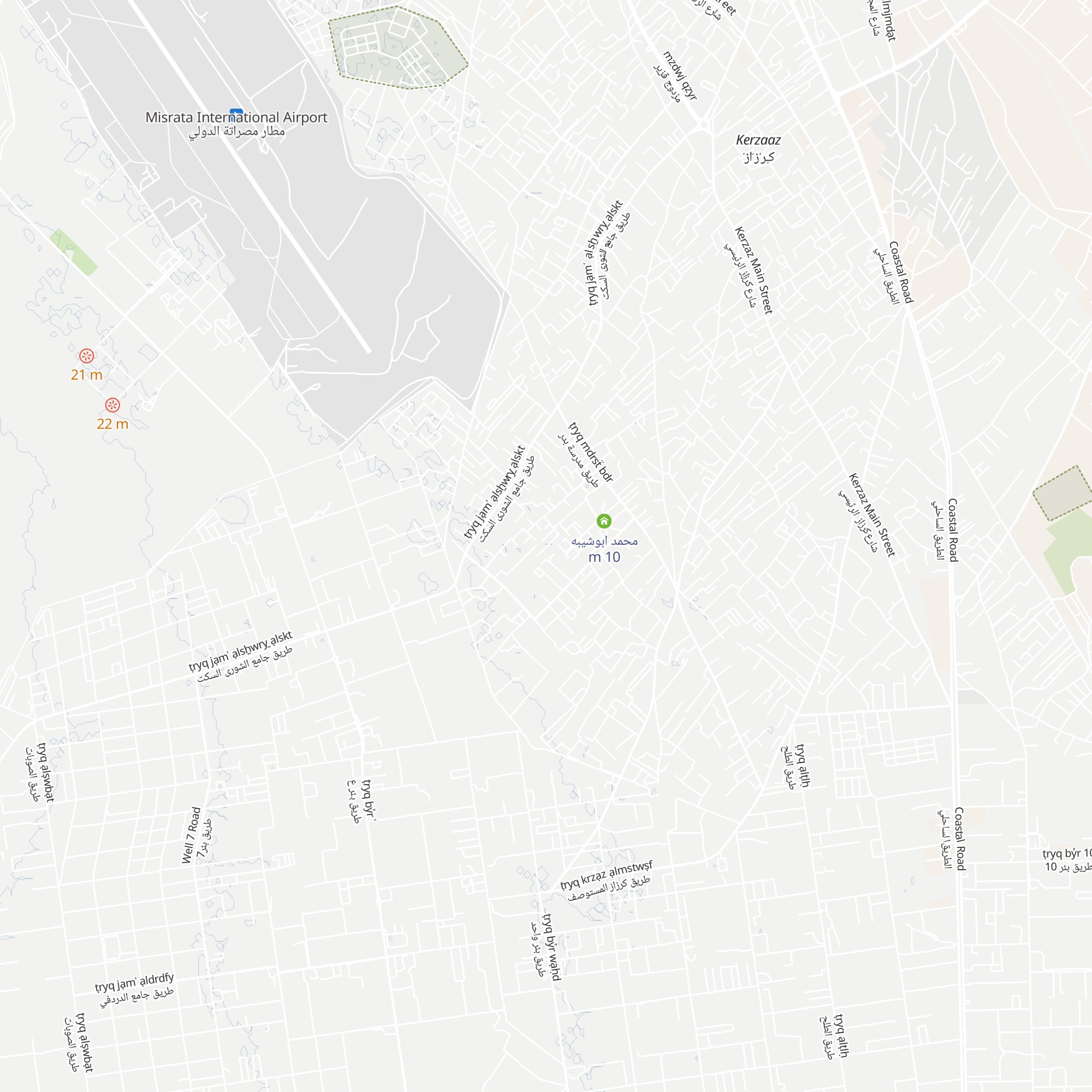 Dababsat Kirzaz map