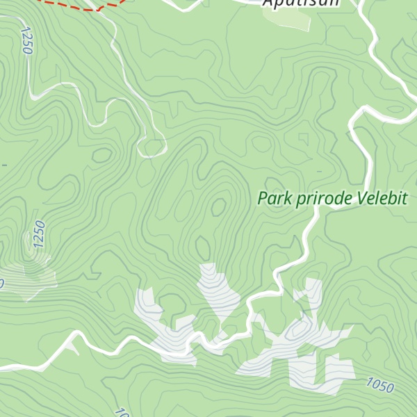 Map of Tromeđa