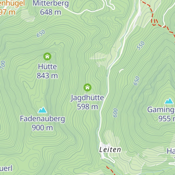 Map of Jagdhütte