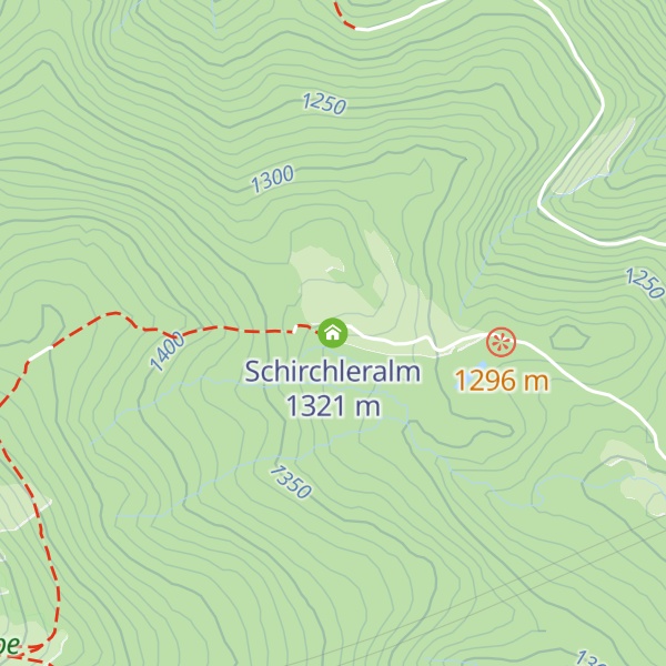 Map of Schirchleralm