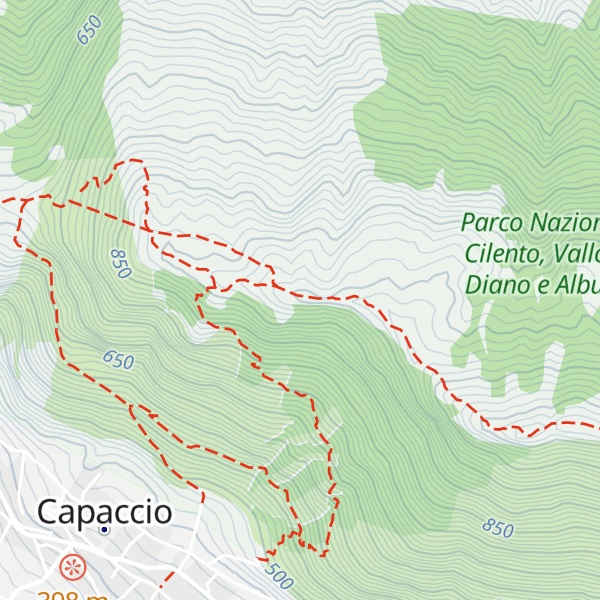 Map of Polveracchio