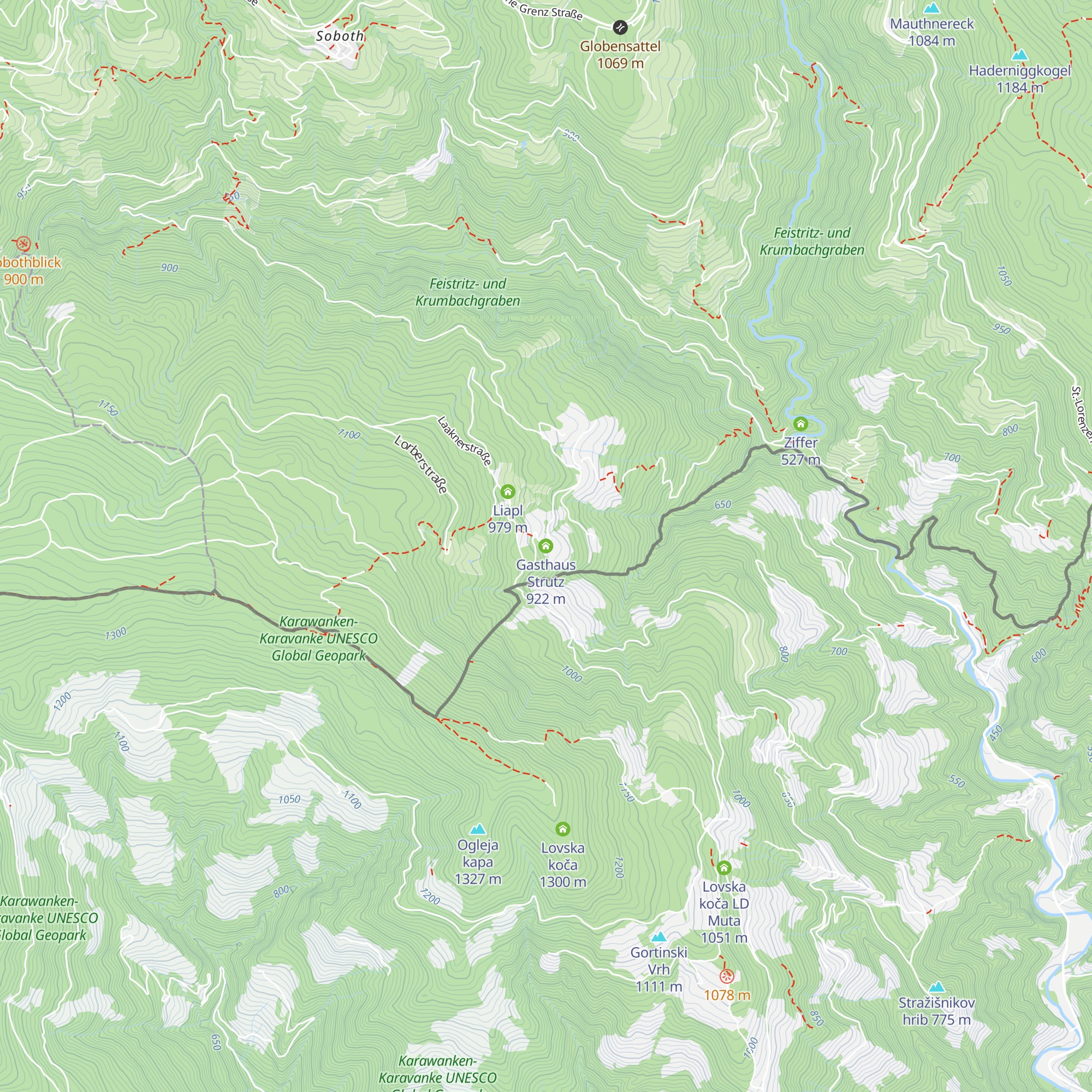 Gasthaus Strutz map
