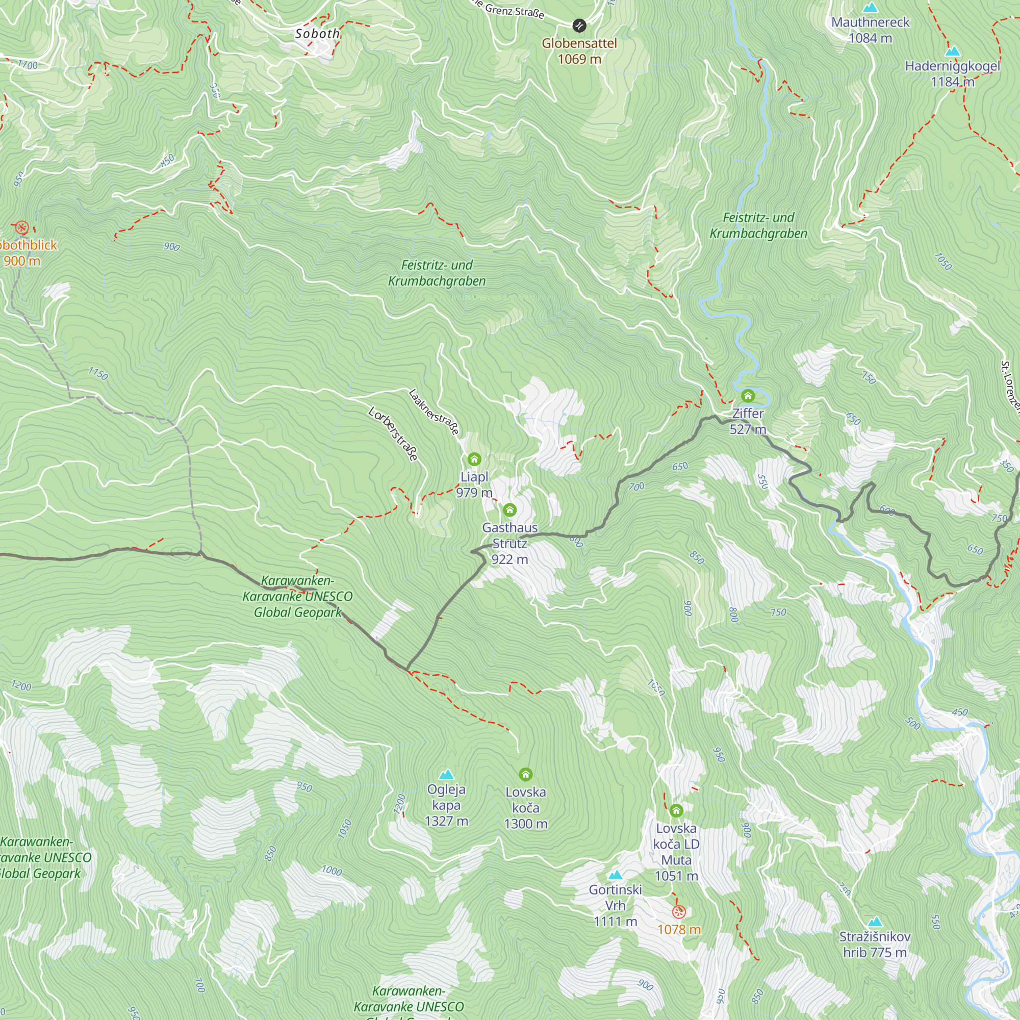 Gasthaus Strutz map