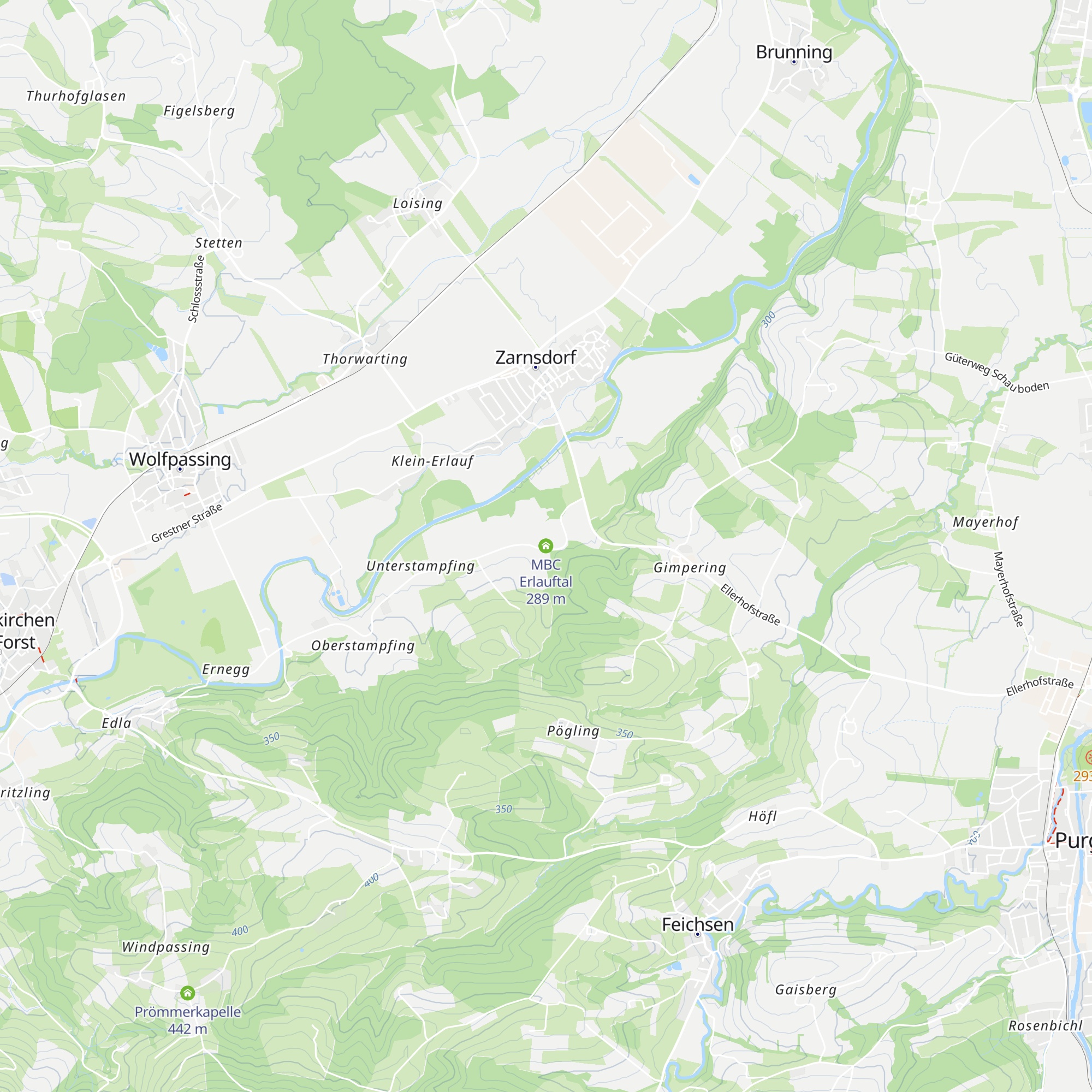 MBC Erlauftal map