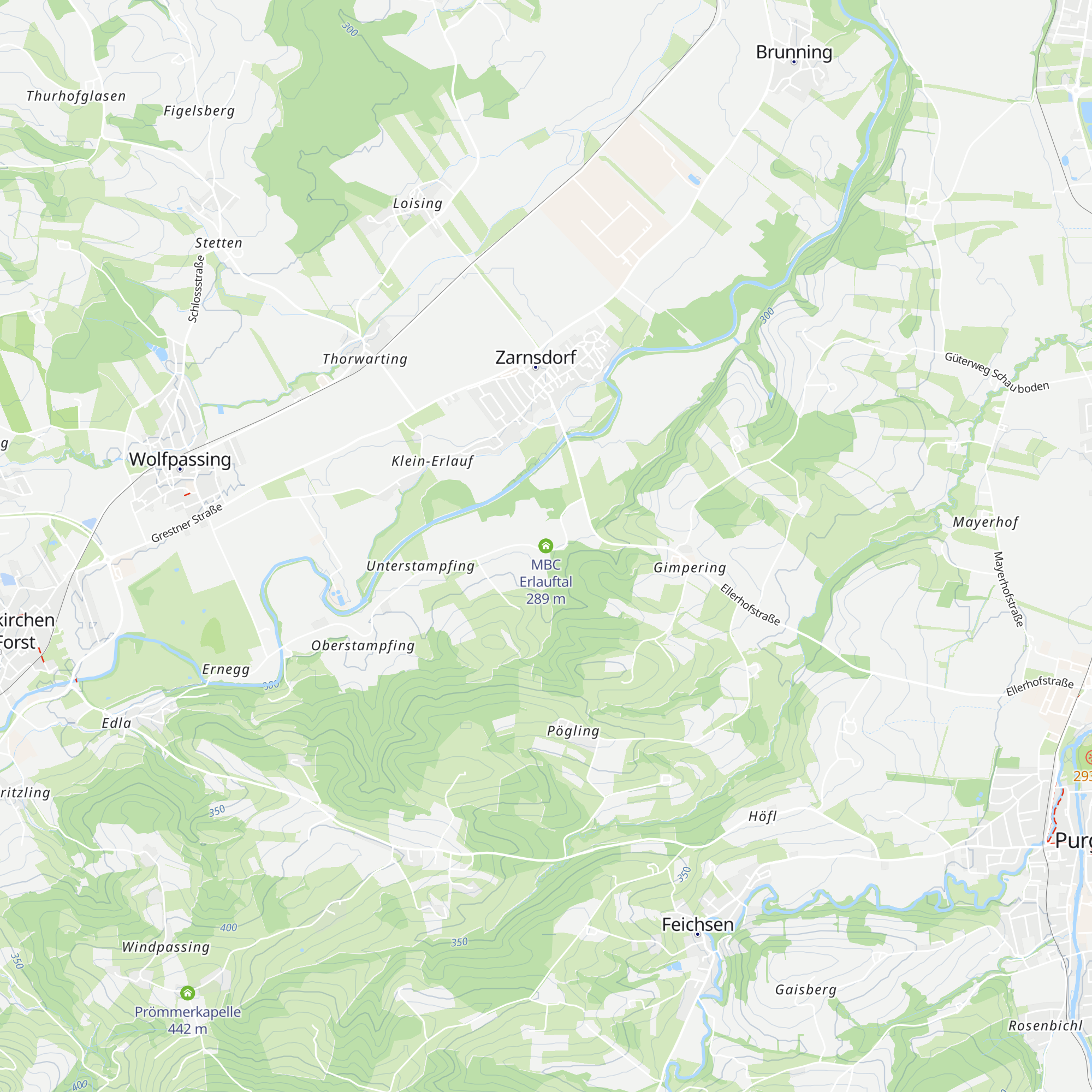 MBC Erlauftal map