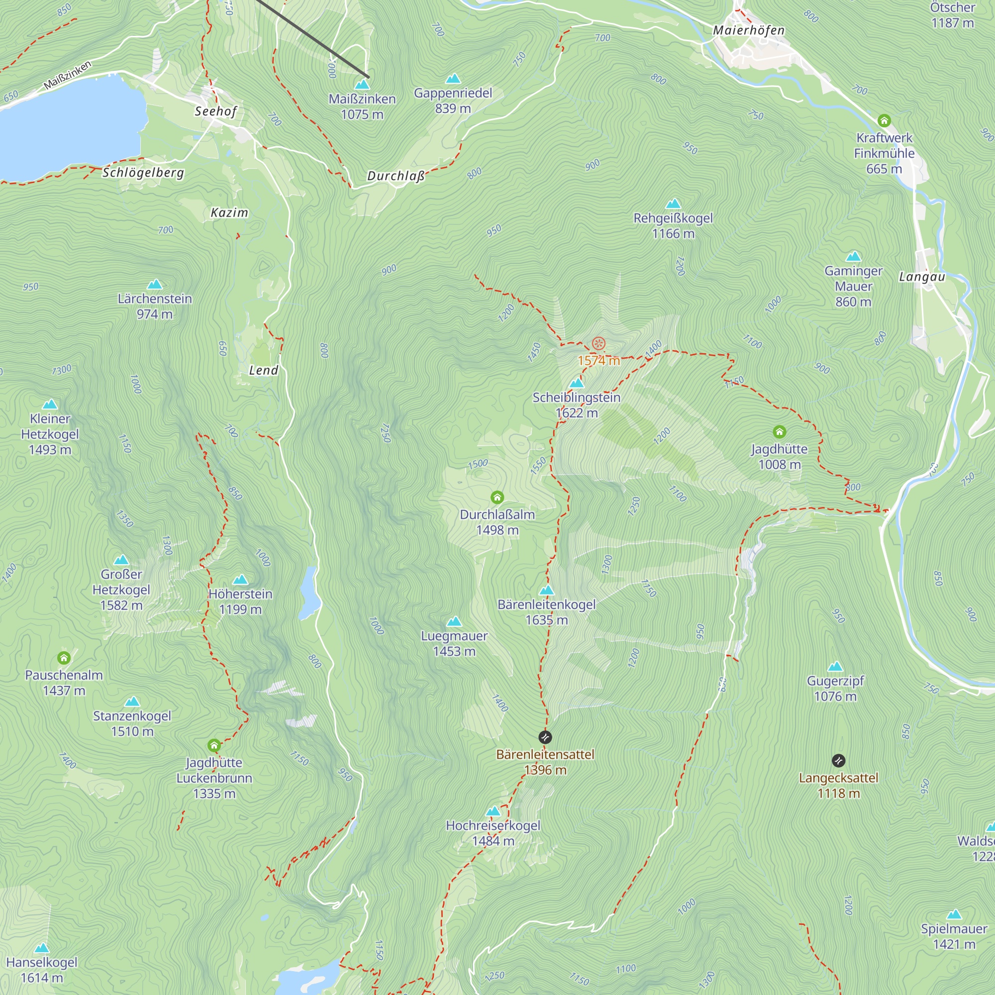 Durchlaßalm map