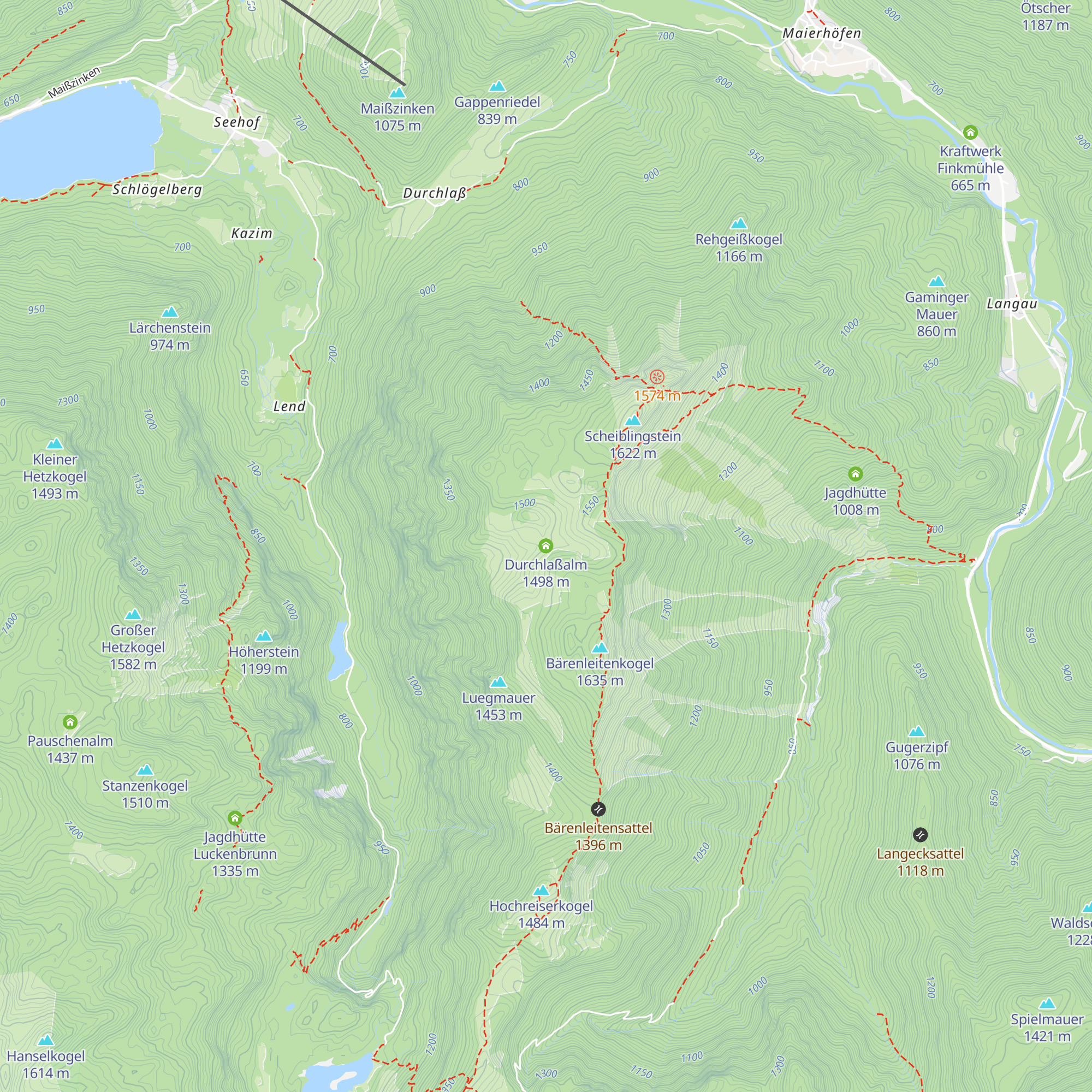 Durchlaßalm map
