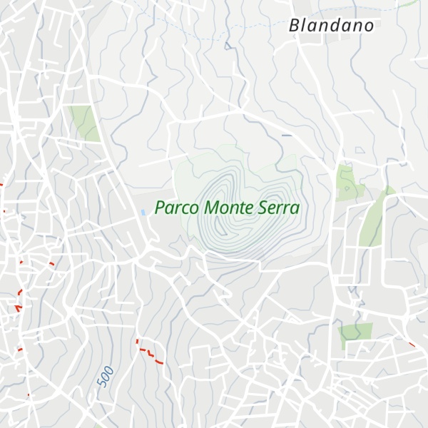 Map of Monte Serra